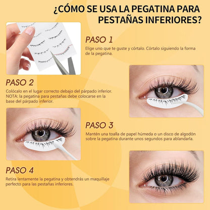 Magnetische Wimpern ohne Kleber – 1 Paar (JES-06)