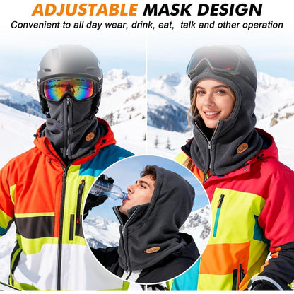 Thermo Sturmhaube Fleece – Winddicht & Warm für Herren & Damen