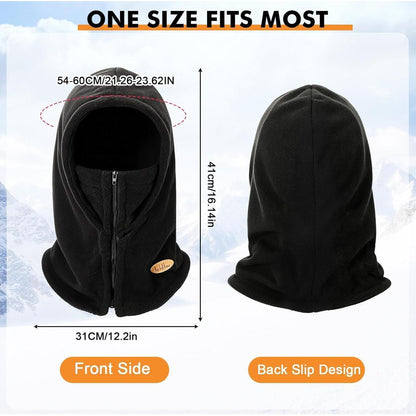 Thermo Sturmhaube Fleece – Winddicht & Warm für Herren & Damen