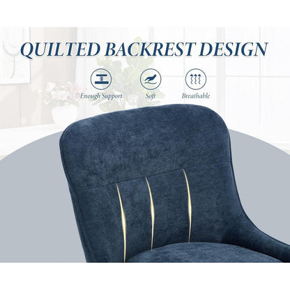 4 Barhocker Blau, Chenille, Modern & Robust