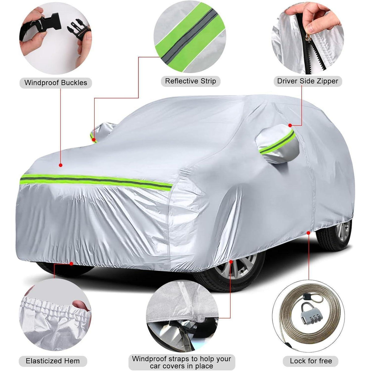 Autoabdeckung Wasserdicht Nissan Qashqai 2006-2022