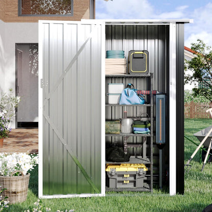 Gerätehaus 88x61cm – Starkes Gartenhaus mit Pultdach