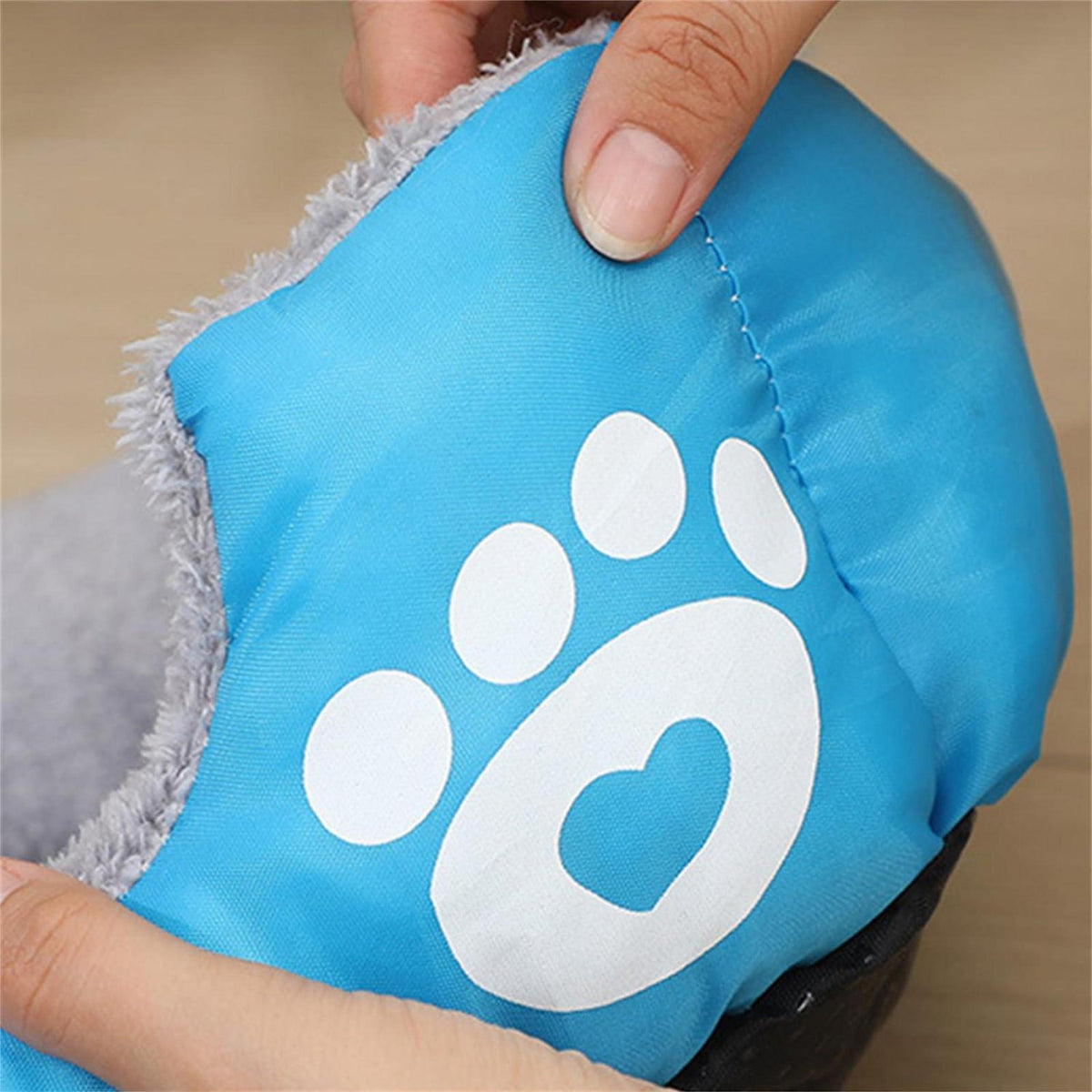 Orthopädisches Hundebett Orange L – Weich & Rutschfest