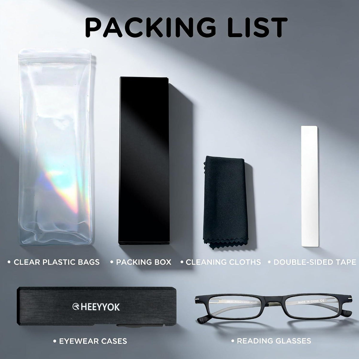 Faltbare Lesebrille mit Blaulichtfilter – Ultra leicht & Tragbar