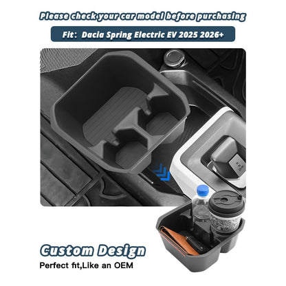 Mittelkonsole Organizer für Dacia Spring Electric EV 2025-2026