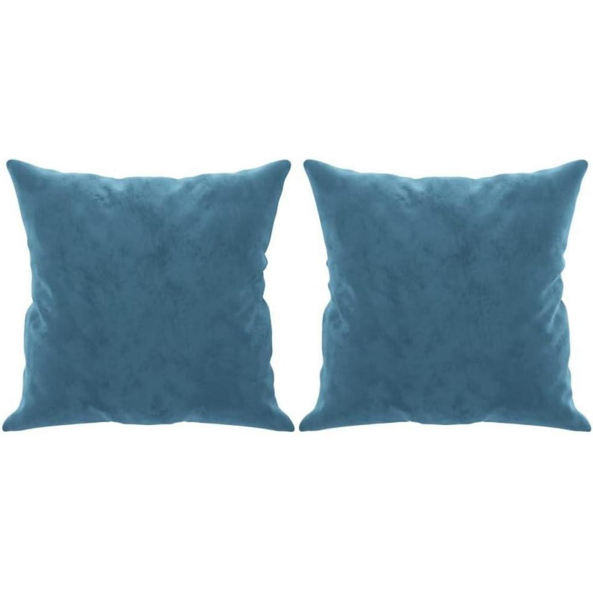 Samt Sofa Modern Kleines 2-Sitzer Sofa Blau 120cm