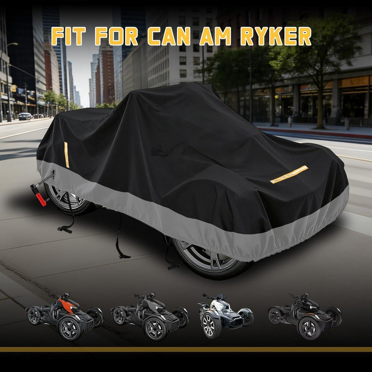 Motorradabdeckung Outdoor – Wasserdicht für Can-Am Ryker 600/900