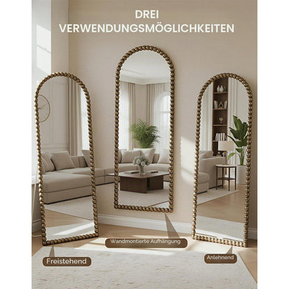 Ganzkörperspiegel 180x71cm – Arch Design, Bronze