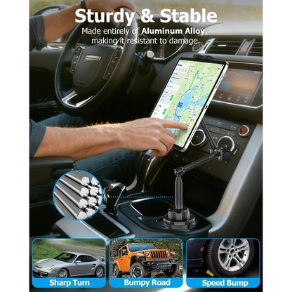 Flexibler Tablet-Halter für Auto, Wohnmobil & Co.