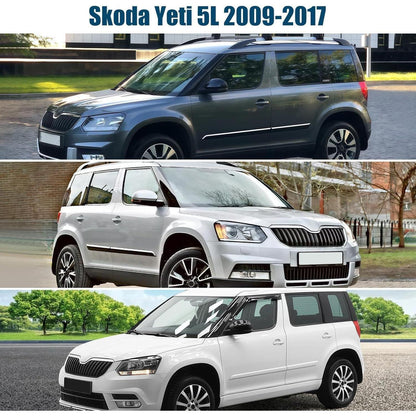 Thermomatte Skoda Yeti 5L 2009-2017 – 3tlg. Sonnenschutz Set
