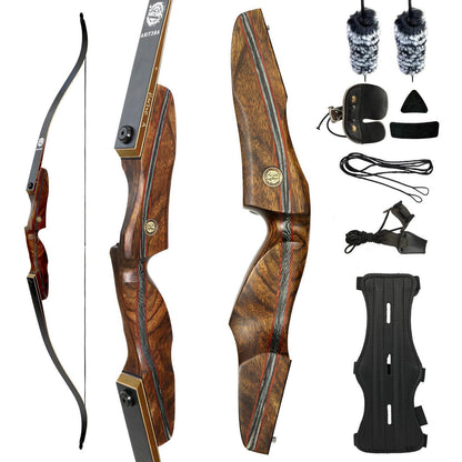 Recurve Bogen Takedown 50lbs – Set für Anfänger & Profis