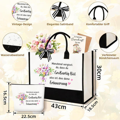 Geschenkset für Frauen – 8tlg. Mutmacher Geschenk mit Grußkarte