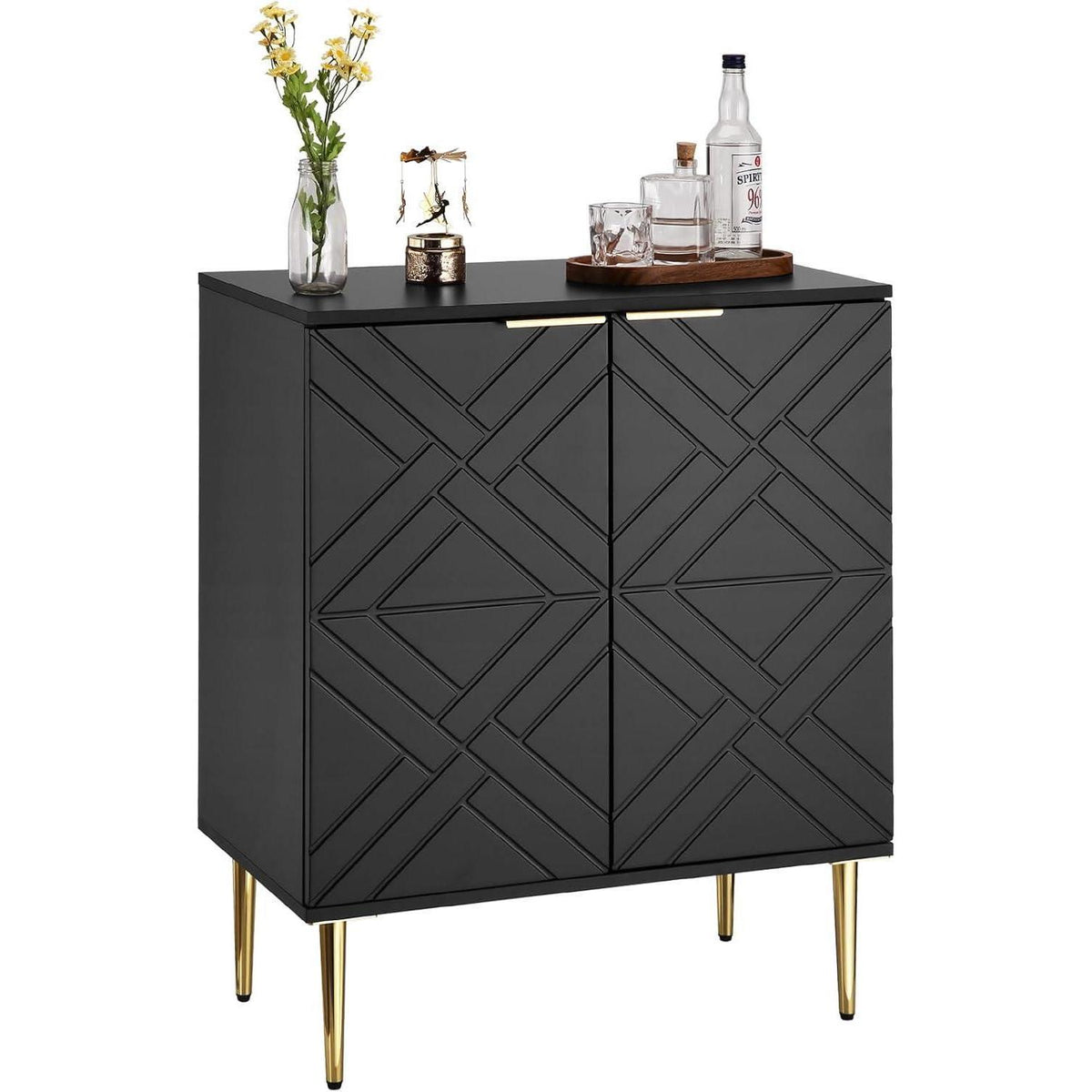 Sideboard Kommode Schwarz – Stilvolle Anrichte mit Stauraum