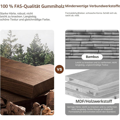 Schmaler Konsolentisch Holz mit Schubladen – Weiß 24.8 x 100 x 80 cm