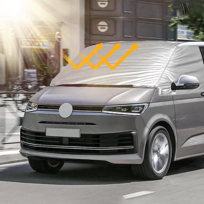 Windschutzscheibenabdeckung VW T7 (2021-2026) – Sonnenschutz & Vereisungsschutz