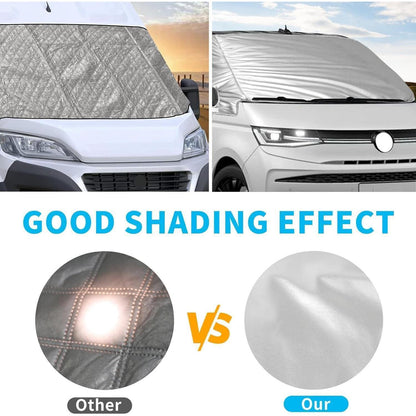 Windschutzscheibenabdeckung VW T7 (2021-2026) – Sonnenschutz & Vereisungsschutz