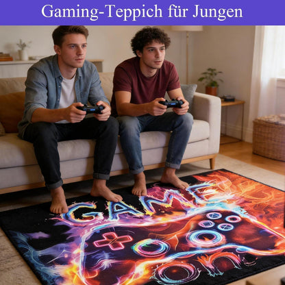 Gaming Teppich Controller Design – Rutschfest & Weich 80x120cm