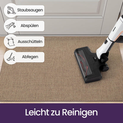 Schmutzfangmatte Innen 120x180 cm – Rutschfest & Dunkelbeige