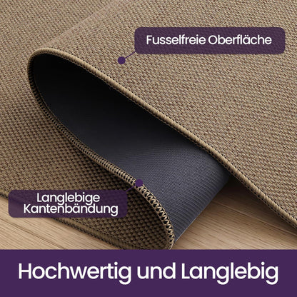 Schmutzfangmatte Innen 90x140 cm – Rutschfest & Dunkelbeige