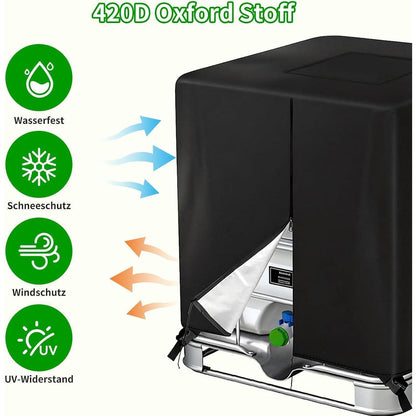 IBC Tank Abdeckung 1000L - Wasserdicht & UV-Beständig