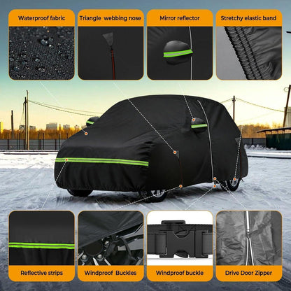 Autoabdeckung wasserdicht VW Polo 3-Türer MK4 MK5 2001-2016