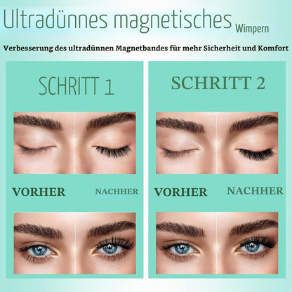 Magnetische Wimpern Set ohne Kleber – Wiederverwendbar & Perfekt für Unterwegs