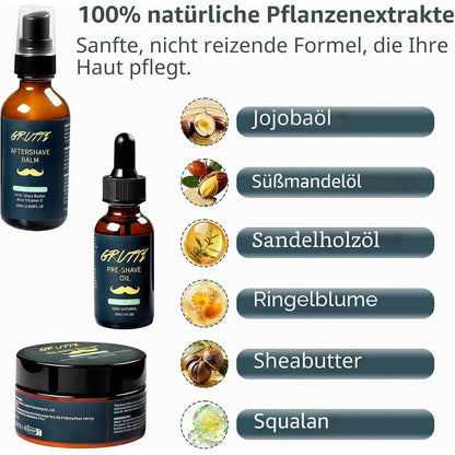 Bartpflege Set Herren – Komplett Geschenk für Papa & Ehemann