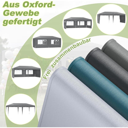 Faltpavillon 3x6m mit Zubehör – Gartenparty & Camping