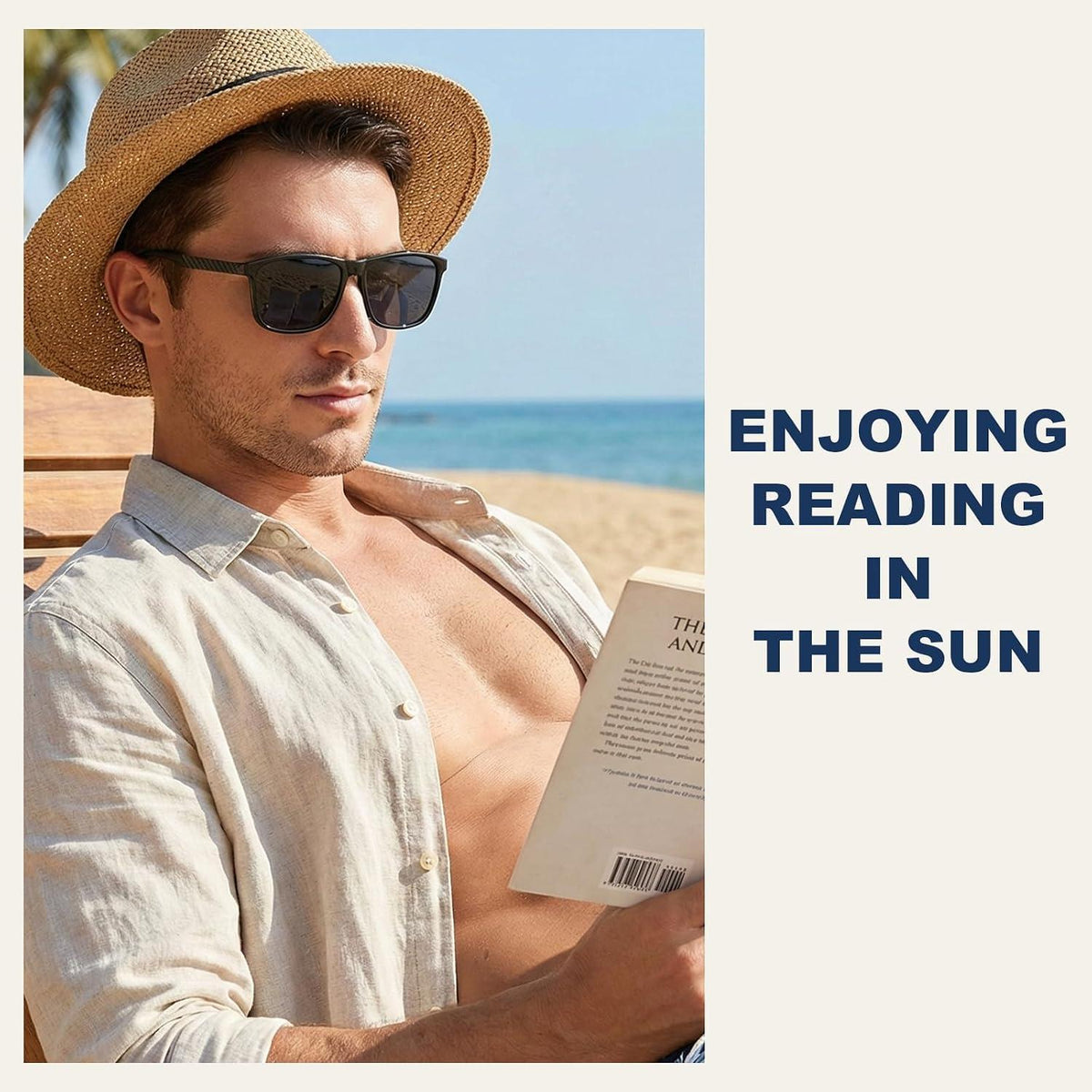 Sonnenlesebrille mit Stärke +1.00 – UV400 Schutz & TR90 Rahmen