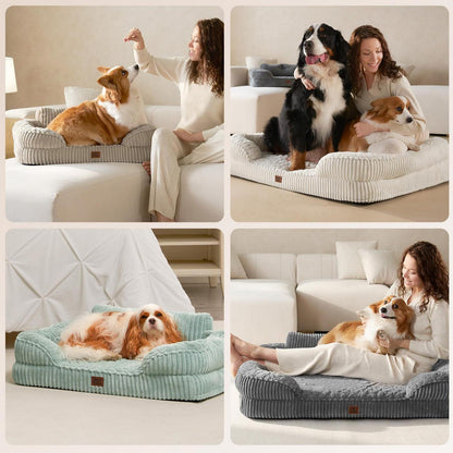 Orthopädisches Hundebett Mittelgroß – Bequemes Sofa für Hunde