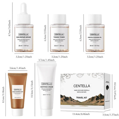 Centella Gesichtspflege Set – Beruhigend & Regenerierend