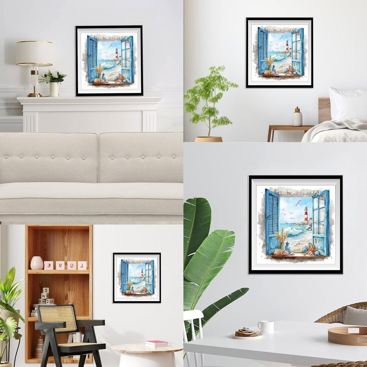 5D Diamantmalerei Landschaft – Vollständig bestickt, 30x30cm