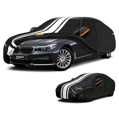 Autoabdeckung Wasserdicht Limousine (510-530cm) mit Zubehör