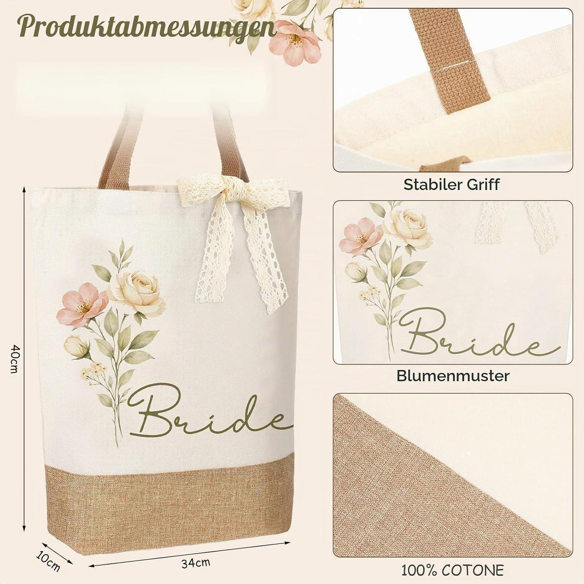 Braut Geschenkset – Junggesellenabschied & Hochzeit Accessoires