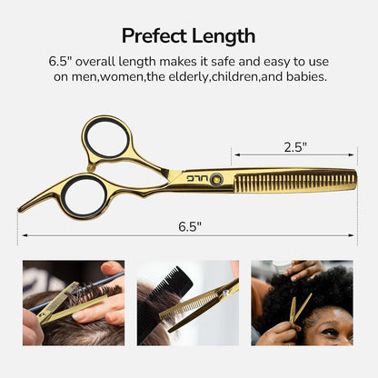 Professionelles Haarschneidescheren Set mit Ausdünnungsschere