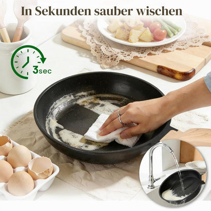 21-teiliges Antihaft Topfset Induktion – Kochgeschirr Set mit Deckel