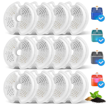 Katzenbrunnen Filter 12er-Pack – 2L Trinkbrunnen