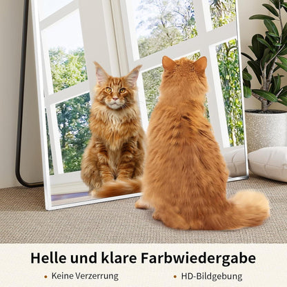 Großer Standspiegel mit Ständer – HD Spiegel für Schlafzimmer & Wohnzimmer