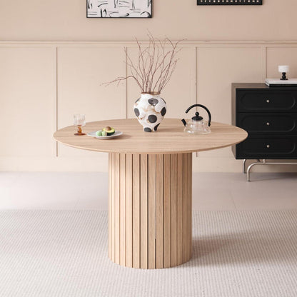 Runder Esstisch Landhausstil 120cm – Platz für 4-6 Personen