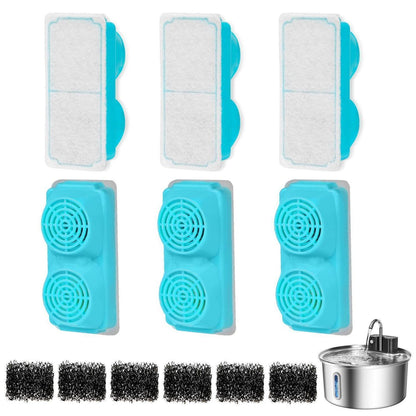 3.2L Katzenbrunnen Filter – 12 Stück Ersatzfilter