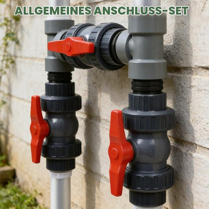 Bypass Pool Set mit Adapter für Heizung – 32/38mm Schläuche