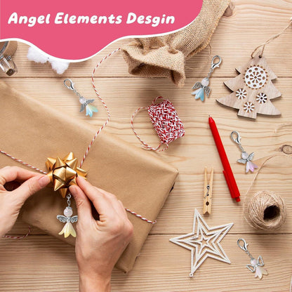 Schutzengel Bastelset – 50 Engel Schlüsselanhänger DIY
