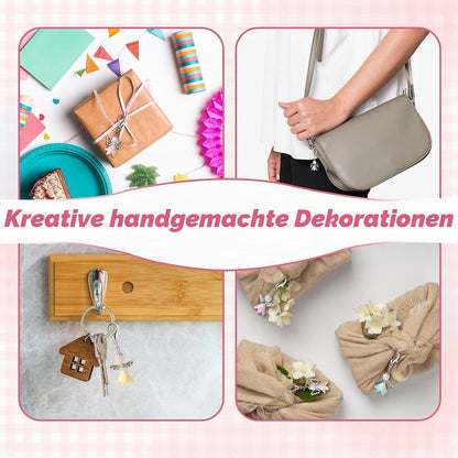Schutzengel Bastelset – 50 Engel Schlüsselanhänger DIY
