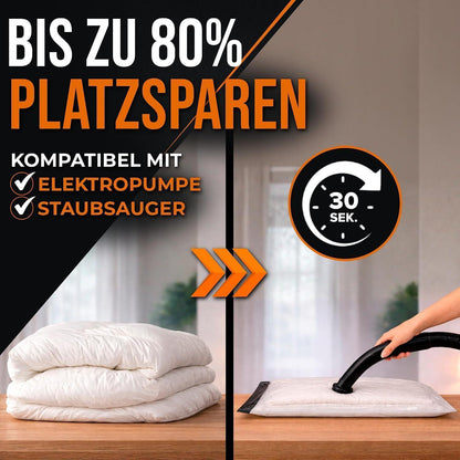 XXL Vakuumbeutel für Bettdecken & Kissen – 4er Set (130x90cm)