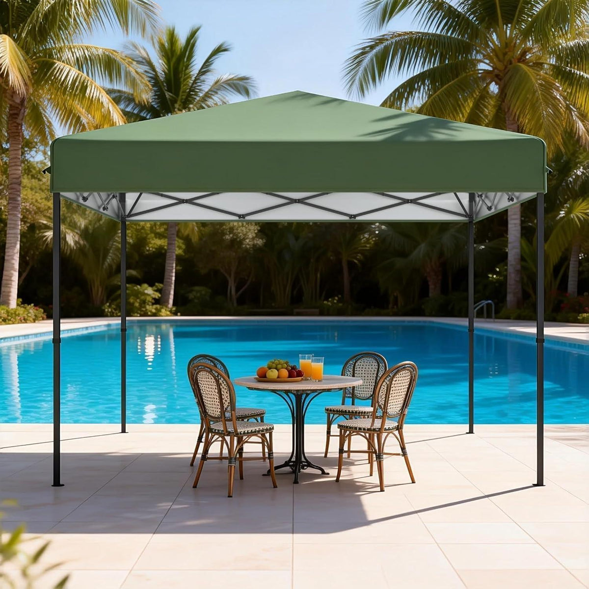 3x3m Pop Up Pavillon – Wasserdicht & Stabil für Garten & Camping