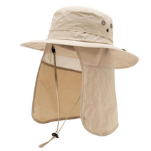 Sonnenhut mit UV-Nackenschutz – Wasserdichter Outdoor Hut für Damen & Herren