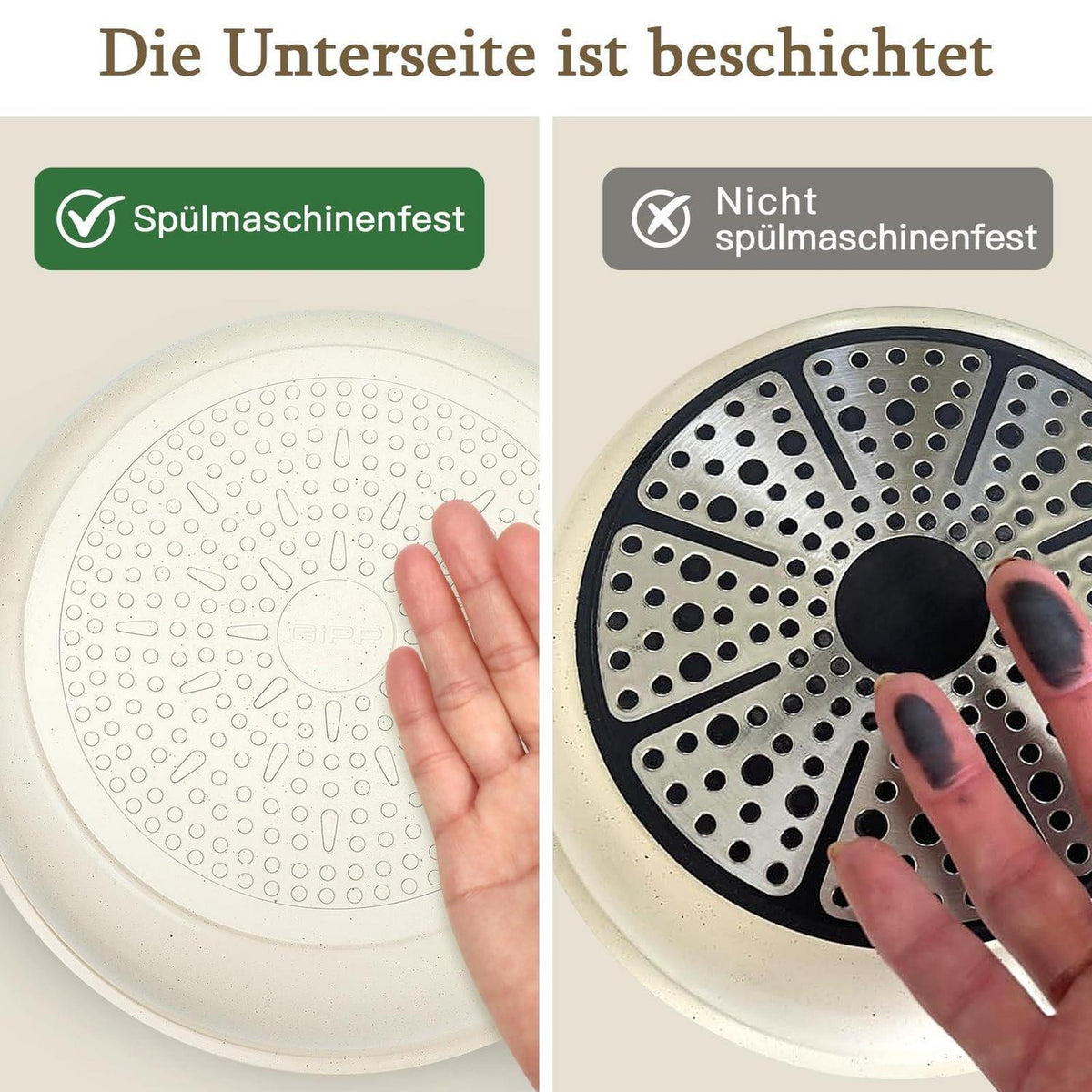 15-teiliges Granit-Kochgeschirr Set mit Antihaftbeschichtung