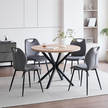 8 Esszimmerstühle Grau – Polsterstühle für Küche & Wohnzimmer
