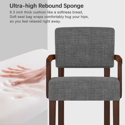 Loungesessel Grau mit Fußhocker – Bequemer Sessel für Wohnzimmer