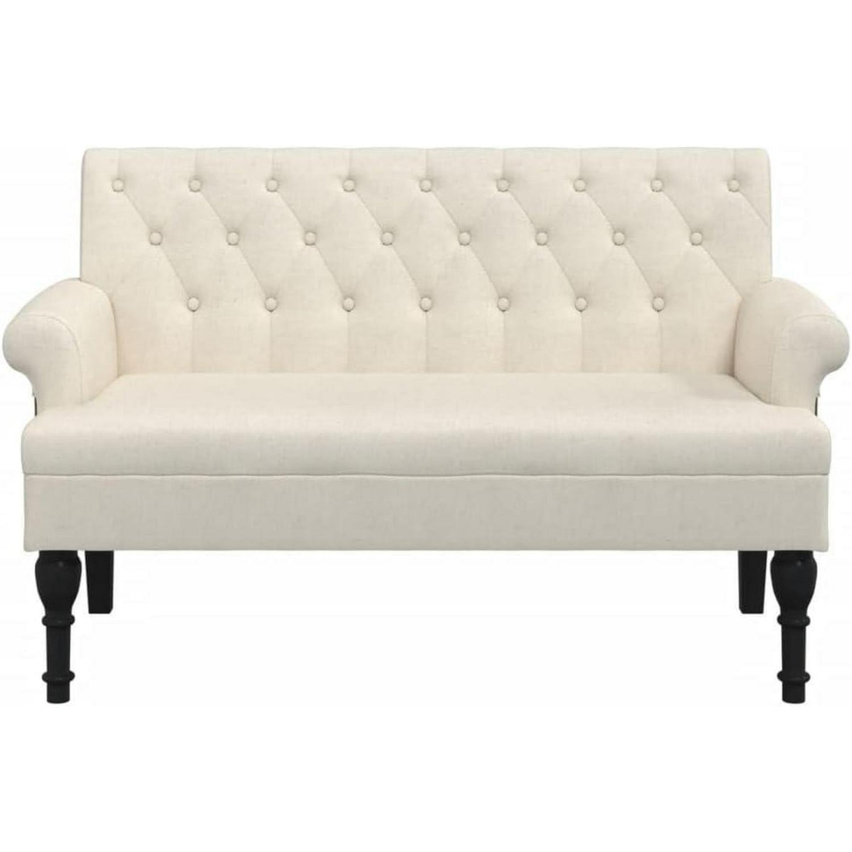 Sitzbank mit Rückenlehne – Retro-Couch für Wohnzimmer & Schlafzimmer
